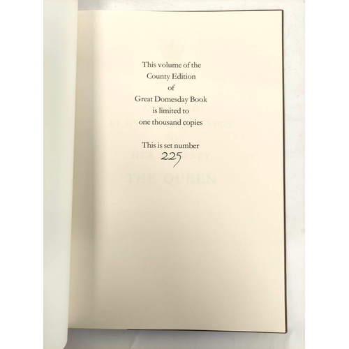 224 - Alecto Historical Editions.  Domesday Book. Studies, together with the two accompanying vo... 