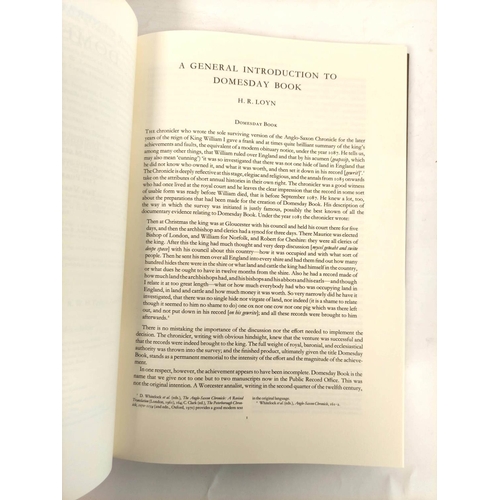 224 - Alecto Historical Editions.  Domesday Book. Studies, together with the two accompanying vo... 