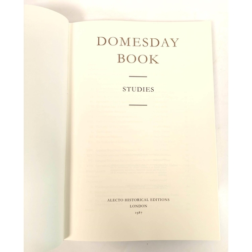 225 - Alecto Historical Editions.  Domesday Book. Studies, together with the two accompanying vo... 