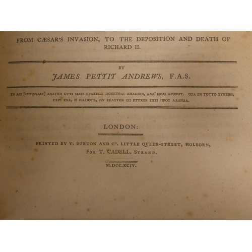 228 - WALPOLE HORACE.  Memoires of the Last Ten Years of the Reign of George the Second. 2 vols.... 