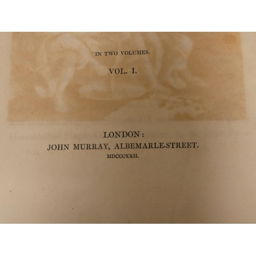 228 - WALPOLE HORACE.  Memoires of the Last Ten Years of the Reign of George the Second. 2 vols.... 