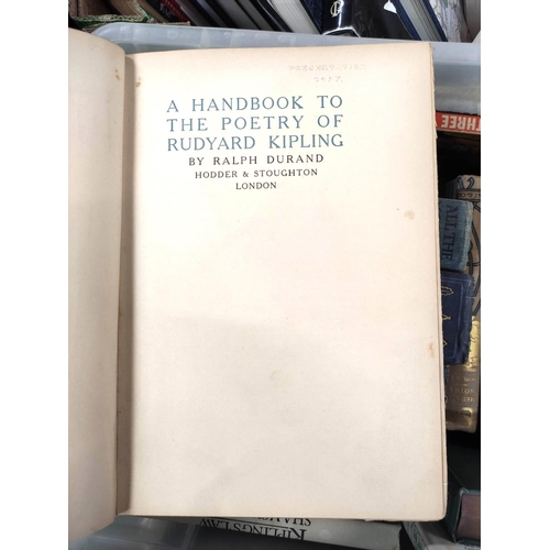 250 - KIPLING RUDYARD.  A carton of various vols.