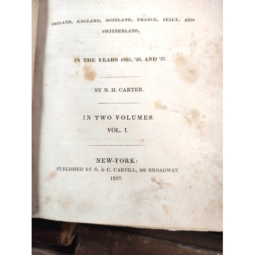 251 - Travel & Topography, mainly European.  18 antiquarian & other vols., generally poo... 