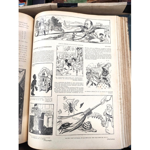 252 - Le Rire.  5 bound quarto vols. of this French humorous publication containing approx. 250 ... 