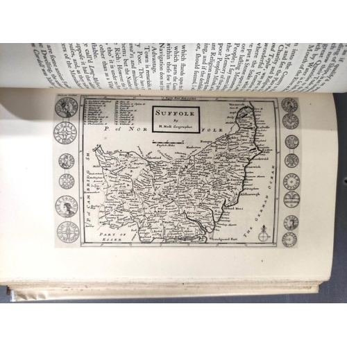 254 - DEFOE DANIEL.  Daniel Defoe's Tour Thro'  the Whole Island of Great Britain ... Illustrated with a S... 