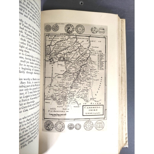 254 - DEFOE DANIEL.  Daniel Defoe's Tour Thro'  the Whole Island of Great Britain ... Illustrated with a S... 