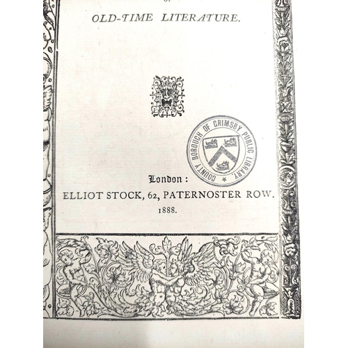 263 - The Bookworm, An Illustrated Treasury of Old-Time Literature. A run of 6 vols. Eng. plates, illus. &... 