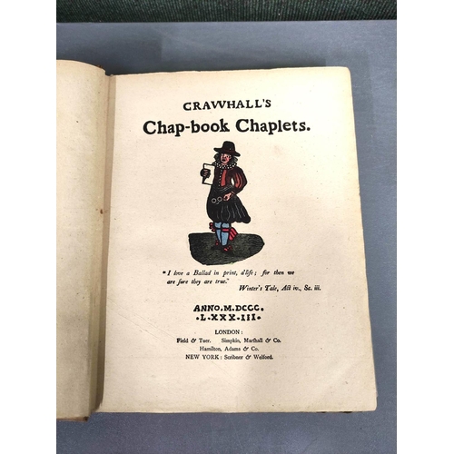 265 - CRAWHALL JOSEPH.  Crawhall's Chap-Book Chaplets. Hand col. woodcut illus. & decs., orig. wrapper... 