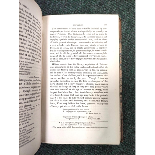 267 - SMITH JAMES E.  A Sketch of a Tour on the Continent. 3 vols. Diced calf, recased with loss... 