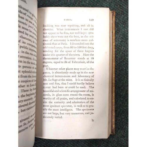 267 - SMITH JAMES E.  A Sketch of a Tour on the Continent. 3 vols. Diced calf, recased with loss... 