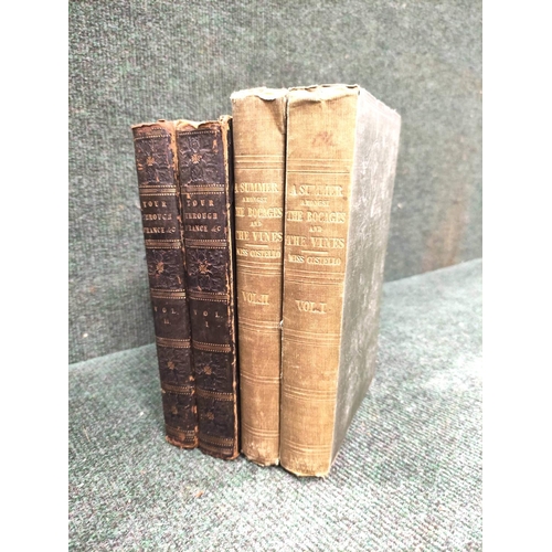 269 - COSTELLO LOUISA S.  A Summer Amongst the Bocages & the Vines. 2 vols. Frontis & te... 