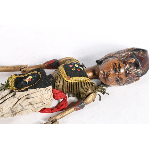 167 - Theatre puppet model of an Indian lady.