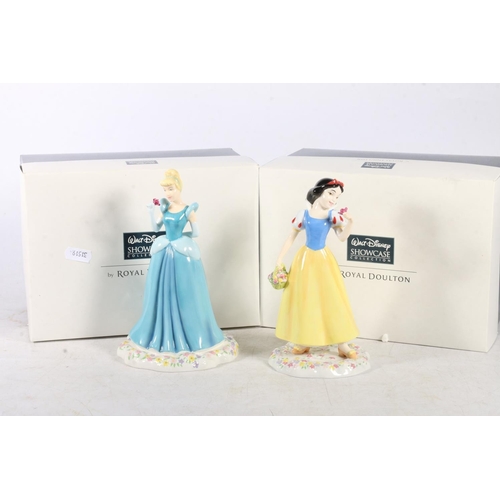 282 - Royal Doulton Walt Disney Showcase figures to include Snow White and Cinderella (2)