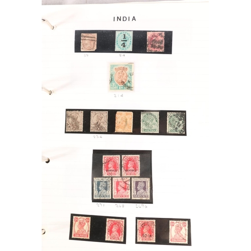 625 - 20th century used stamp collection held across nine stock books and album to include a stock book of... 