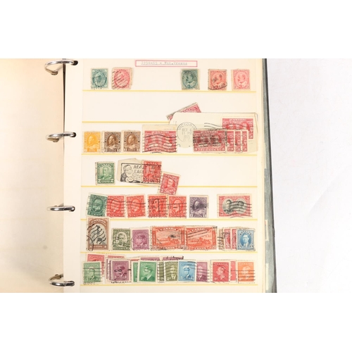 627 - Stamp collection held across 17 albums to include CANADA, AUSTRALIA, SOUTH AFRICA, NEW ZEALAND, an a... 