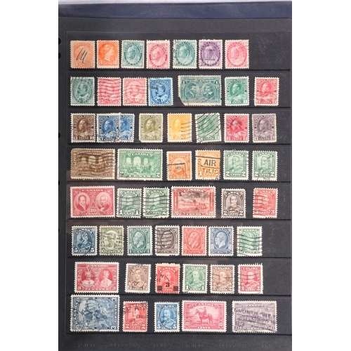 627 - Stamp collection held across 17 albums to include CANADA, AUSTRALIA, SOUTH AFRICA, NEW ZEALAND, an a... 