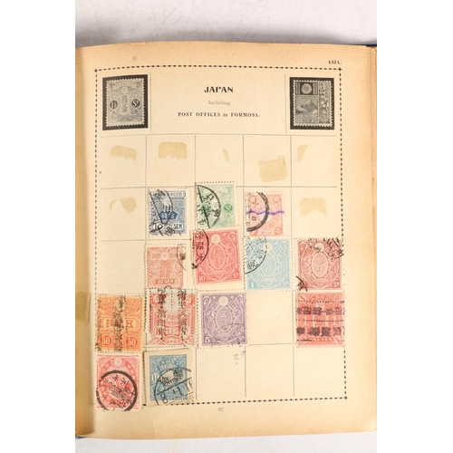 633 - Stamp collection held across three albums to include a blue Post Office binder of GB first day cover... 