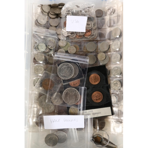 648 - Coin collection to include a Royal Canadian Mint specimen set 1997 boxed, GB 500 grade silver coins ... 