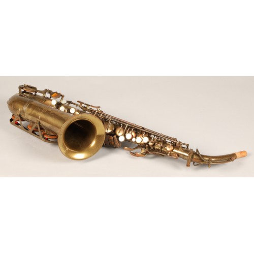 317 - Vito Alto Saxophone, stamped 2688A, engraved VITO  Kenosha, WIS in vintage Vito case