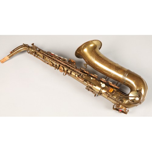 317 - Vito Alto Saxophone, stamped 2688A, engraved VITO  Kenosha, WIS in vintage Vito case