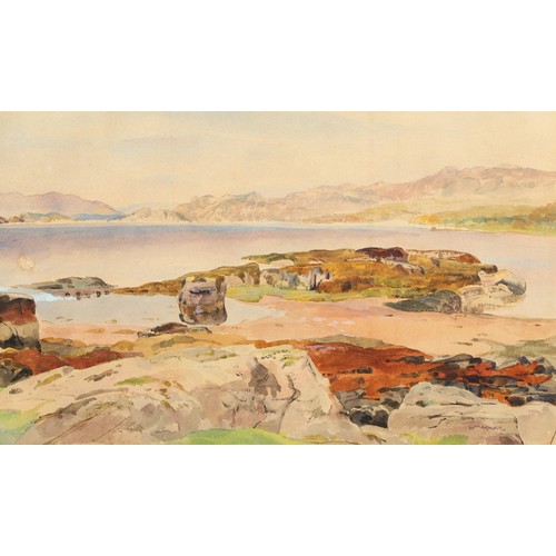 499 - William Armour R.S.A. R.S.W. (Scottish 1903-1979), Gilt framed watercolour, signed, 