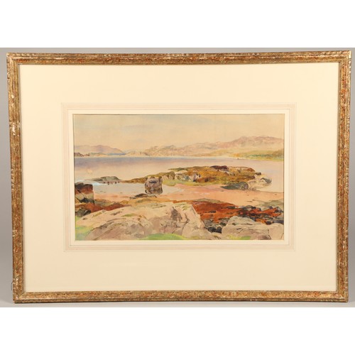 499 - William Armour R.S.A. R.S.W. (Scottish 1903-1979), Gilt framed watercolour, signed, 