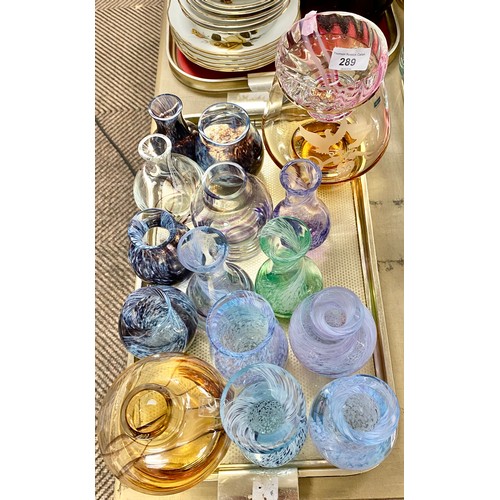 289 - Selection of Caithness glassware, 