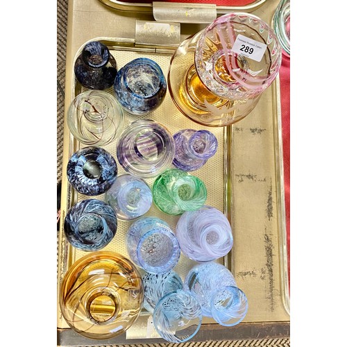 289 - Selection of Caithness glassware, 