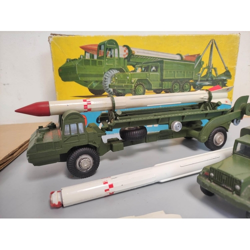 90 - Corgi Toys. Major Gift Set No 9: 'Corporal' Missile, Erector Vehicle, Launcher and Town Truck. Boxed... 