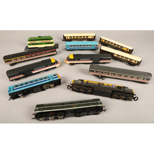 317 - Various model trains including Hornby