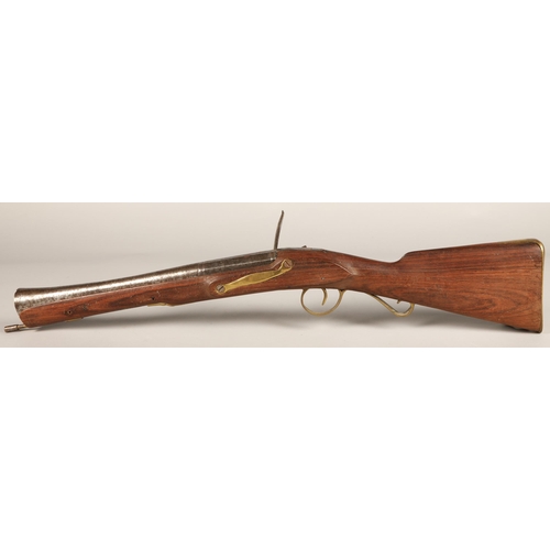 261 - 18th century Tower flintlock blunderbuss, 68cm long