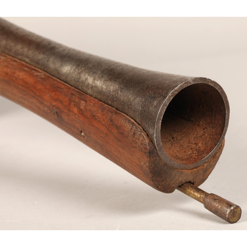 261 - 18th century Tower flintlock blunderbuss, 68cm long