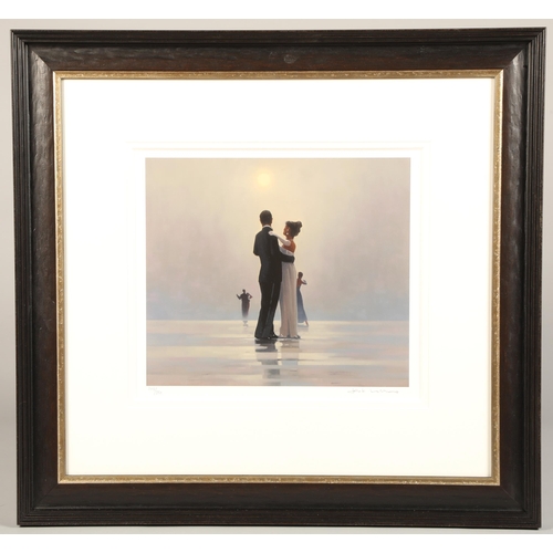 421 - Jack Vettriano OBE  (Scottish born 1951) , framed limited edition print, signed lower right 