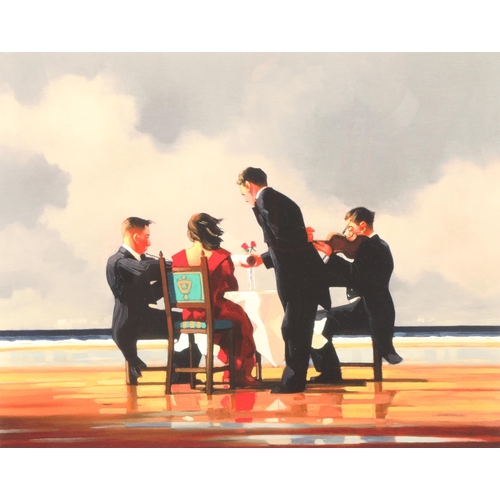 422 - Jack Vettriano OBE (Scottish born 1951) , framed limited edition print, signed lower right, 