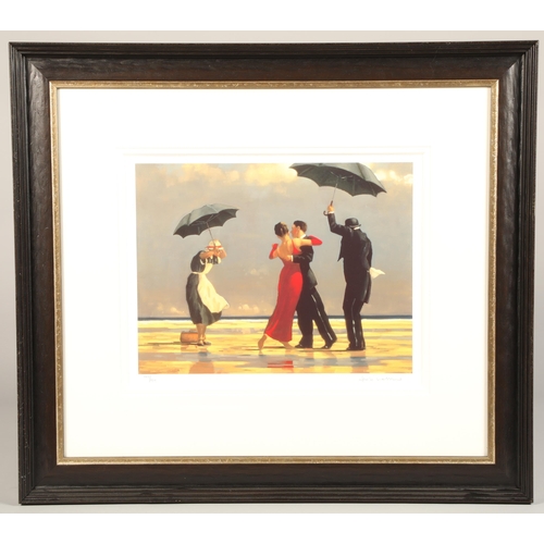 424 - Jack Vettriano OBE (Scottish born 1951) , framed limited edition print, signed lower right 