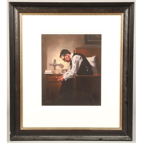 423 - Jack Vettriano OBE (Scottish born 1951) , framed limited edition print, signed lower right, 