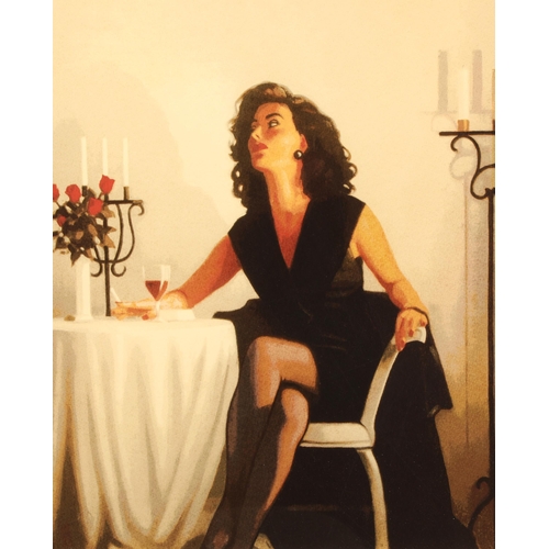 419 - Jack Vettriano OBE  (Scottish born 1951) , framed limited edition print, signed lower right , 