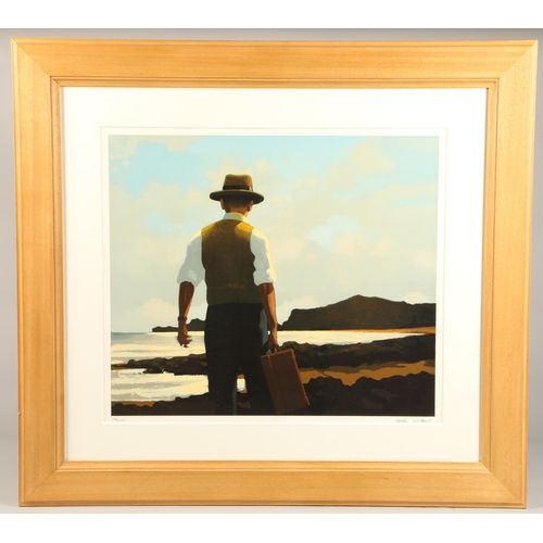 418 - Jack Vettriano OBE (Scottish born 1951) , framed limited edition print, signed lower right, 