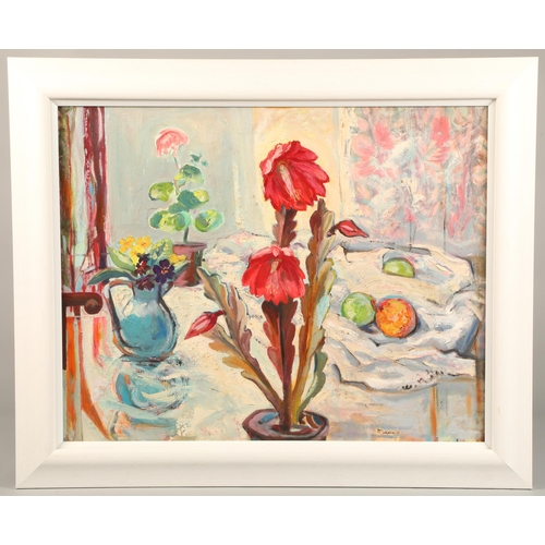 389 - McLagan (20th century) , framed oil on board, signed, dated 1968, 