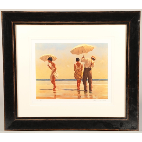 411 - Jack Vettriano (Scottish born 1951) , framed artists proof print , signed , 