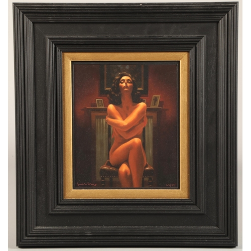 413 - Jack Vettriano OBE, (Scottish born 1951, framed limited edition print, signed lower left, 