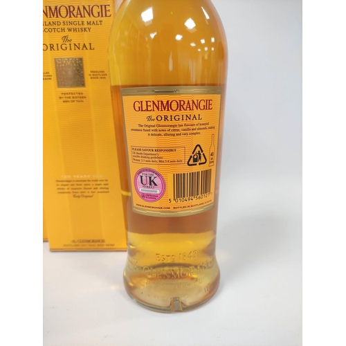 12 - Two 1 Litre bottles of Glenmorangie the original ten years old highland single malt Scotch whisky, 4... 