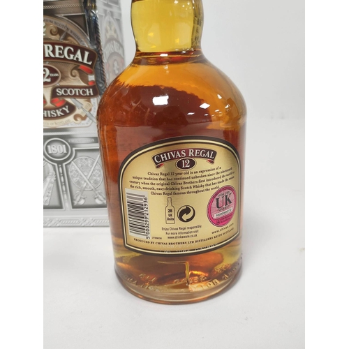 16 - Two bottles of Chivas Regal 12 years old premium Scotch blended whisky, 70cl, 40% vol, boxed. (2)