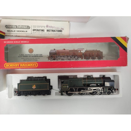 270 - Hornby Railways. Four 00 gauge locomotives to include a Class 4P 4-4-0 Compound 1000 in LMS Maroon (... 