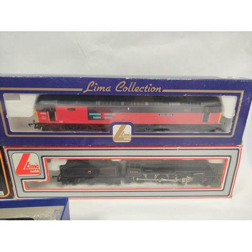 272 - Six boxed 00 gauge locomotives to include a Lima L205120 Class 5 Crab 2-6-0 42700 in BR black with e... 