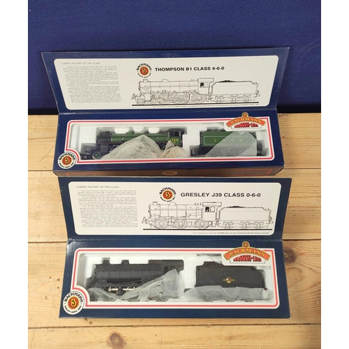 282 - Bachmann Branchline. Two boxed 00 gauge locomotives and tenders to include a Class B1 4-6-0 1264 in ... 