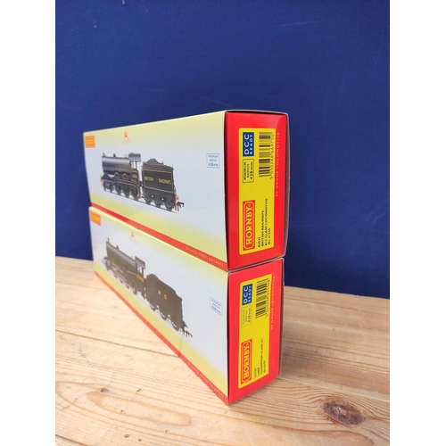 285 - Hornby Railways. Two boxed 00 gauge locomotives and tenders to include a Class B12/3 4-6-0 61556 in ... 