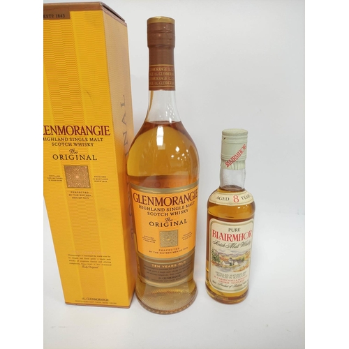 4 - Glenmorangie, the original Highland single malt 10 years old Scotch whisky, 1 Litre, 40% vol, boxed,... 