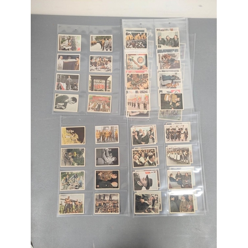 384 - German Third Reich cigarette cards to include examples by Constantin, Josetti and others with scenes... 