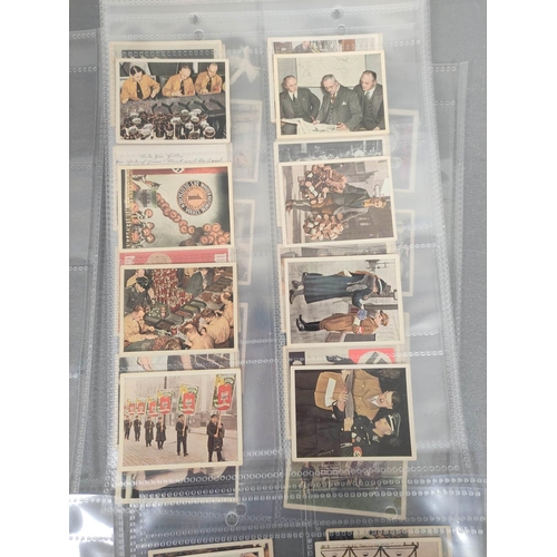 384 - German Third Reich cigarette cards to include examples by Constantin, Josetti and others with scenes... 